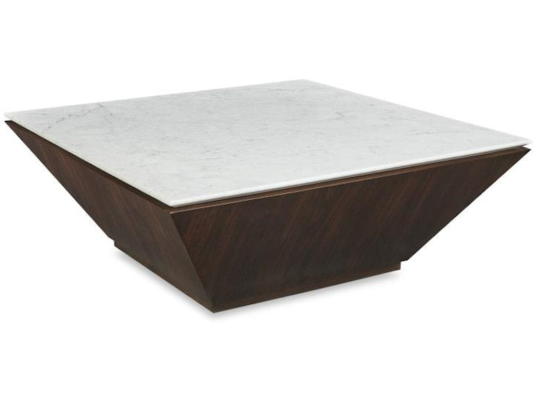 Century Furniture Compositions Cocktail Table With Marble Top C9H-602M
