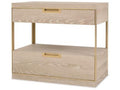 Century Furniture Cadence Two Drawer Nightstand - Sand Cerused CA2-222