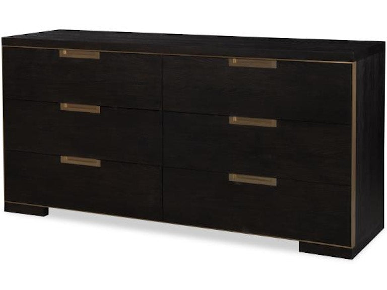 Century Furniture Cadence Six Drawer Dresser - Mocha CA3-205