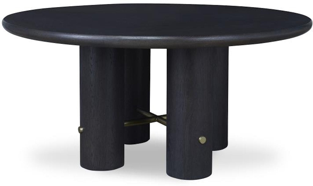 Century Furniture Cadence Round 64" Dining Table - Mocha CA3-305