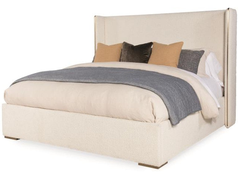 Century Furniture Cadence Upholstered Wing Bed - King 6/6 CAA-126