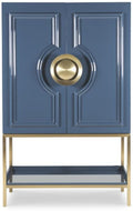 Century Furniture Cadence Bar Cabinet - Blue CAB-462