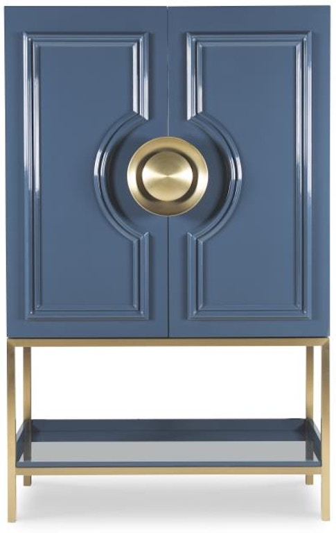 Century Furniture Cadence Bar Cabinet - Blue CAB-462
