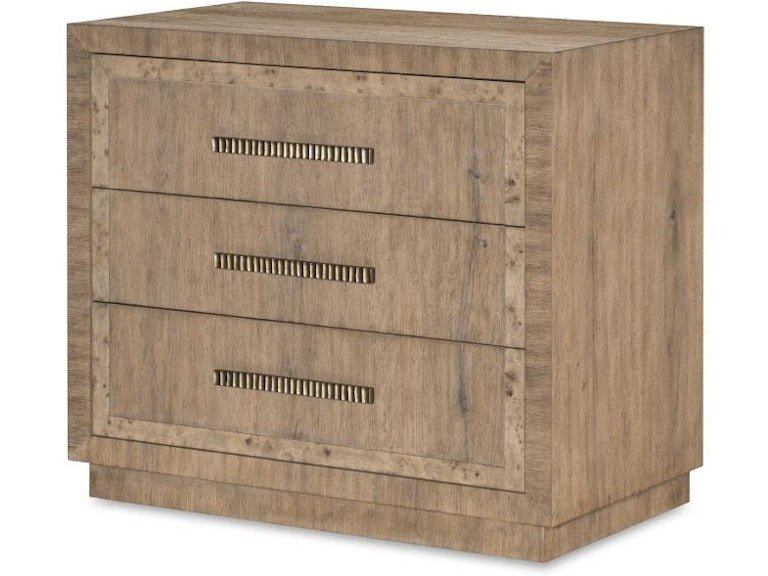 Century Furniture Monterey Three Drawer Nightstand - Hawthorne Light CBA-223-V1