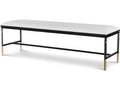 Century Furniture Monterey Upholstered/Metal Bench CBA-555-V1