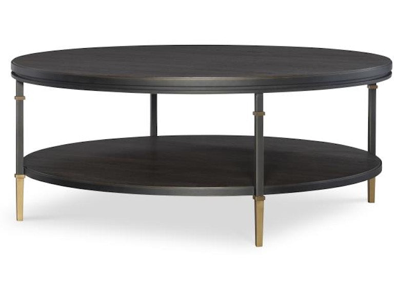Century Furniture Monterey Round Cocktail Table - Hawthorne Dark CBA-605-V2