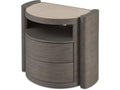 Century Furniture Yume Two Drawer Open Shelf Nightstand CD9-225