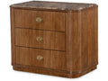 Century Furniture Maxwell Three Drawer Nightstand - Clove CEA-221-V1