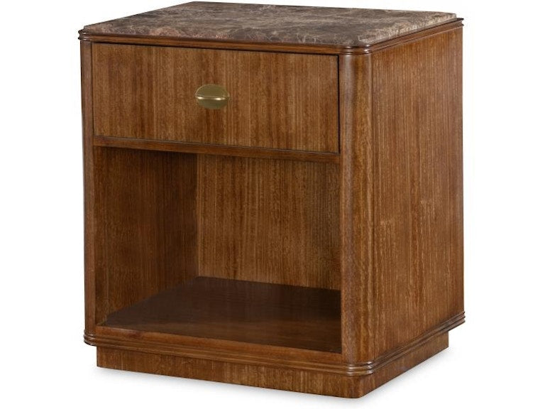 Century Furniture Maxwell Single Drawer Nightstand - Clove CEA-222-V1