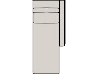 Bradington Young Raymond Right Arm Facing Chaise - Two Piece Back 201-42-2