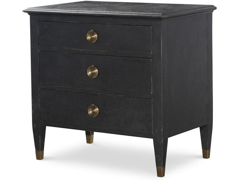 Century Furniture Andorra Large Three Drawer Nightstand CG9-252