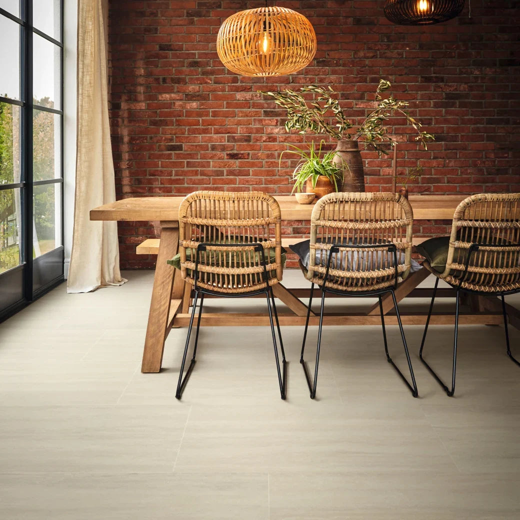 Karndean Luxury Vinyl Art Select Rigid Core Champagne Travertino