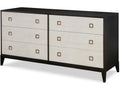 Century Furniture Stocked Details Six Drawer Low Dresser CR1-201-V1