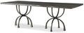 Century Furniture 86 Guan Slab Dining Table - Mottled Bronze Base Cr9-1-86-G-974