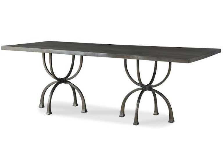 Century Furniture 120 Guan Slab Dining Table - Mottled Bronze CR9-1-120-G-974