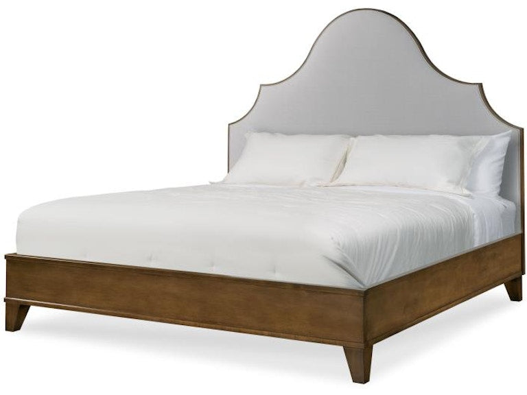 Century Furniture Details Lafayette Wood Trim Uph Bed - Queen 5/0 Cr9-101-Qw-72