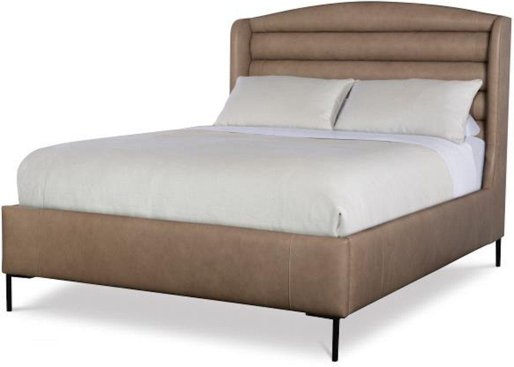 Century Furniture Details Fully Uph Wing Low H.b. Bed - Queen 5/0 Cr9-121Q