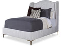 Century Furniture Details Fully Uph Wing Medium H.b. Bed - Queen 5/0 Cr9-122Q