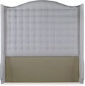 Century Furniture Details Fully Uph Tall Wing Headboard - King 6/6 Cr9-123K-Hb