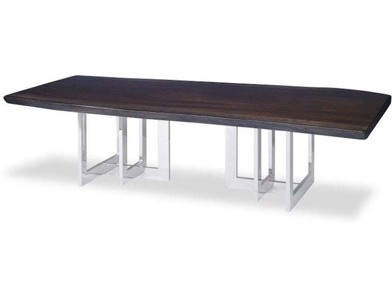 Century Furniture 48 Guan Slab Cocktail - Polished Nickel Base Cr9-2-48-G-922