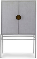 Century Furniture Details I Bar Cabinet With Mirrored Back Panel Cr9-783