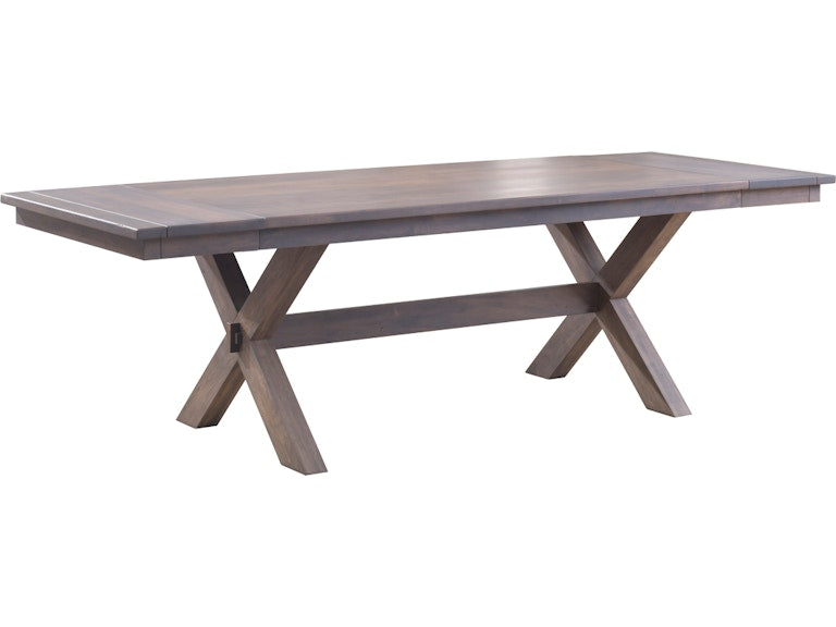 YUTZY WOODWORKING Cross Trestle Table 52-3866-212