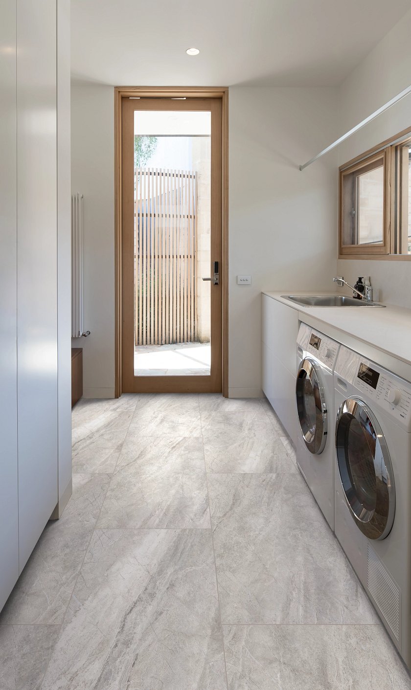 NATURAL OPULA GRAPHITE TRAVERTINE ROOM