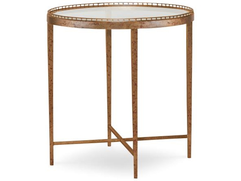 Century Furniture Logan Round Chairside Table Csa-102-9