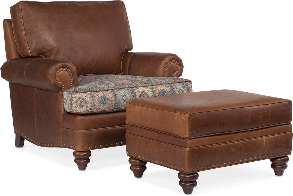 Bradington Young Hoff Ottoman 880-OT