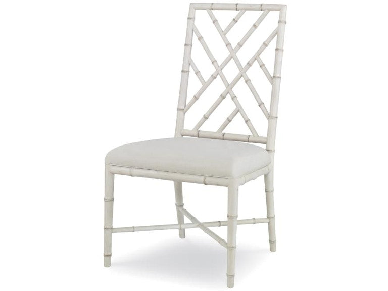 Century Furniture Brighton Side Chair-antique White/Flax Ct2008s-Aw-Fl