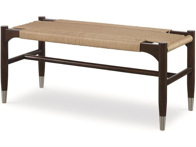 Century Furniture Tristan Woven Bench-sand Ct2018-Sd