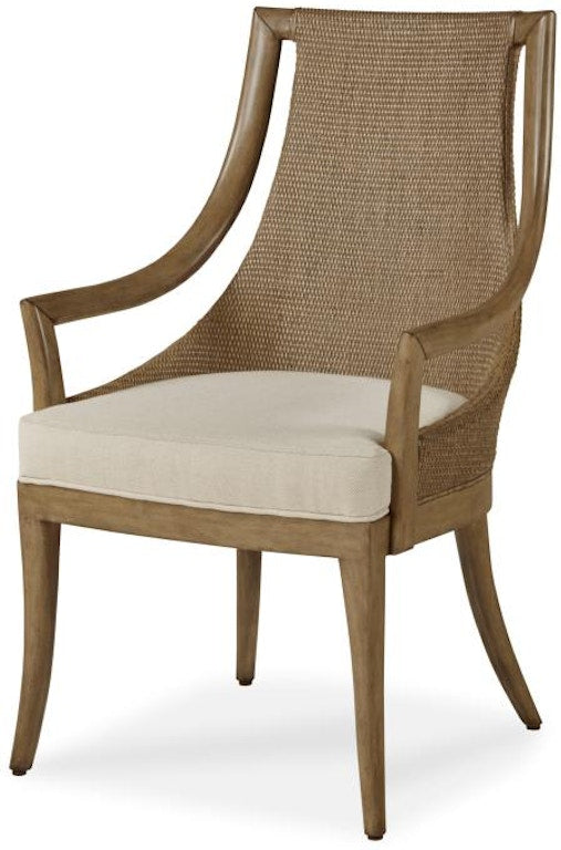 Century Furniture Paragon Dining Chair - Morel Grey/Flax Ct2100-Gr-Fl