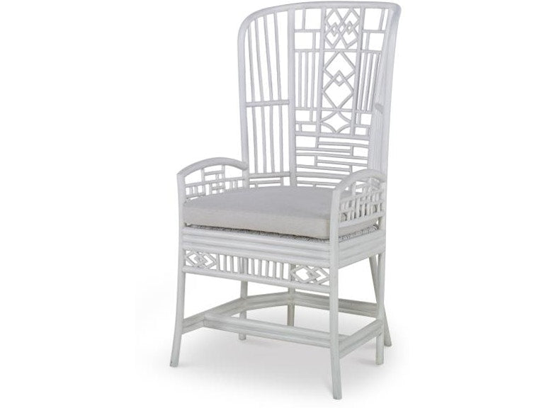 Century Furniture Riviera Desk Chair - White/Flax CT6013-CN