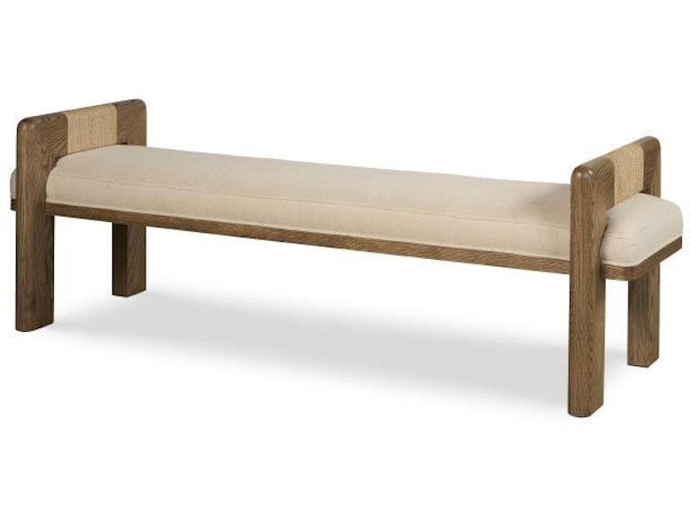 Century Furniture Bohdi Bench - Flax CT6065