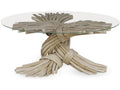 Century Furniture Braided Knot Cocktail Table - Limewash CT6140-LW