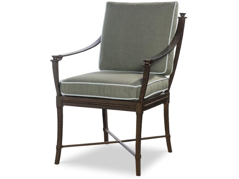 Century Furniture Andalusia Metal Back Dining Arm Chair D12MB-54-1