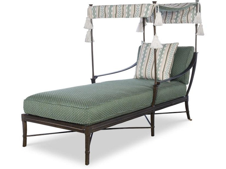 Century Furniture Andalusia Metal Back Single Chaise D12MB-73-1