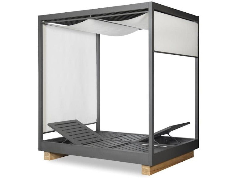 Century Furniture Poolside Aluminum Cabana With Shade D8A-3601-V1