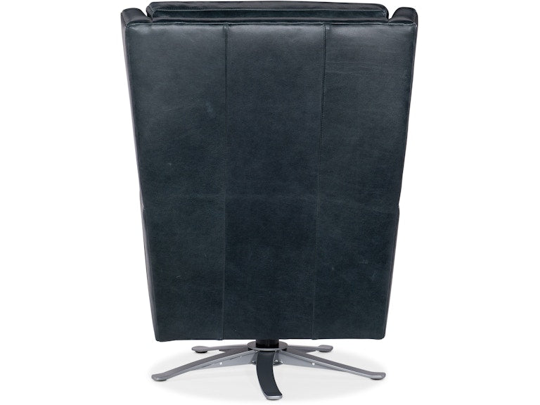 Bradington Young Roen Swivel Metal Pedestal Chair 411-25SW