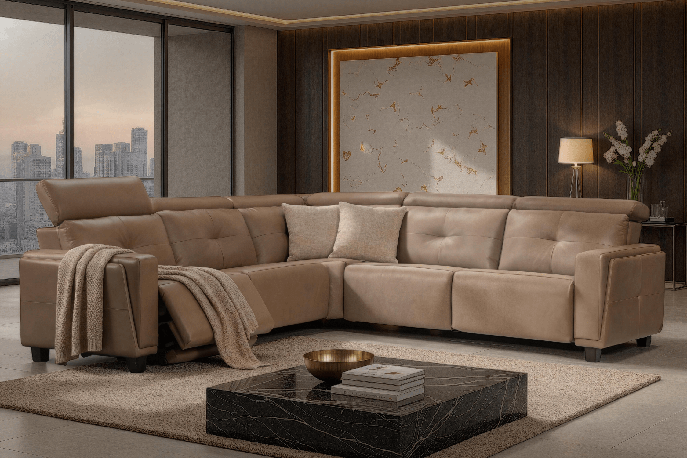 F090 - Mackenzie Sectional - Lifestyle