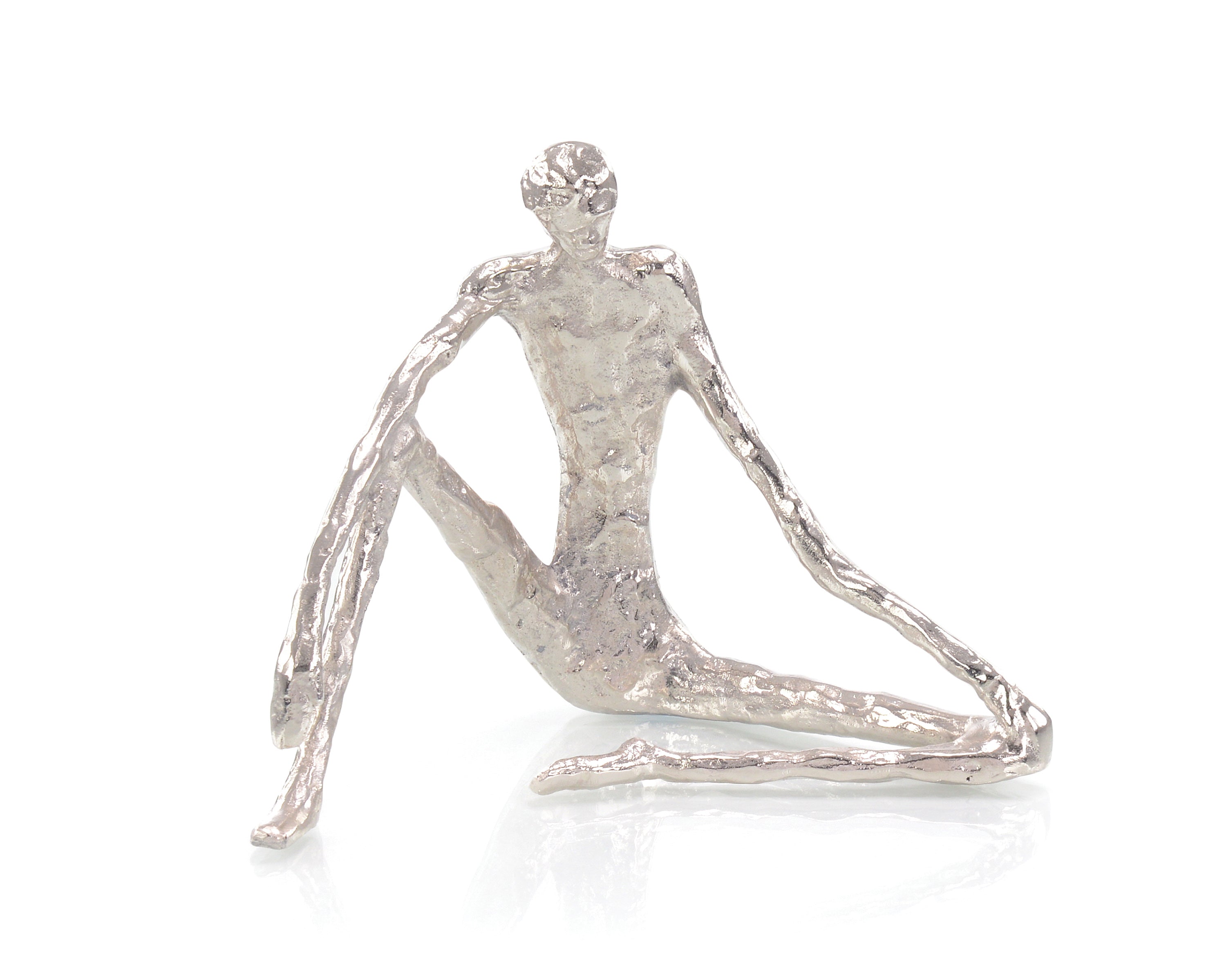 Nickel Sitting Sculpture | John-Richard - JRA-11502