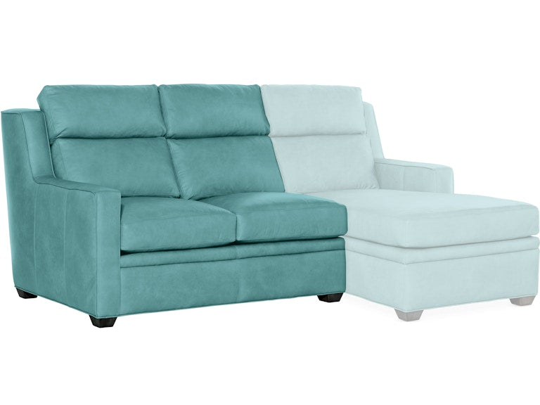 Bradington Young Raymond Left Arm Facing Loveseat - Two Piece Back 201-57-2
