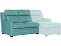 Bradington Young Raymond Left Arm Facing Loveseat - Two Piece Back 201-57-2