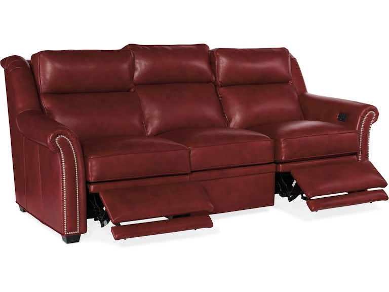 Bradington Young Robinson Reclining Sofa with Power Headrest - Two Piece Back 206-90-2