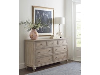 American Drew Miriam Seven Drawer Dresser - Breve 309-131B