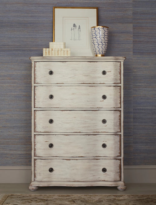 American Drew Helene Five Drawer Chest - Creme 309-215C