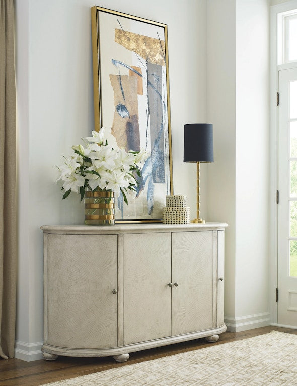 American Drew Picard Curved Buffet - Creme 309-850C