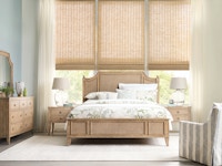 American Drew Queen Randall Panel Bed - Complete 483-313R