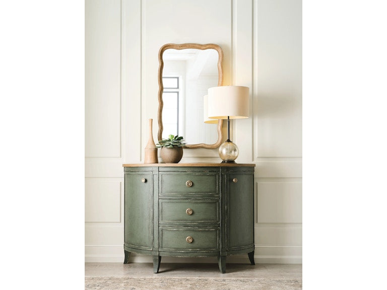 American Drew Woodfield Demilune Chest - Green 483-927G