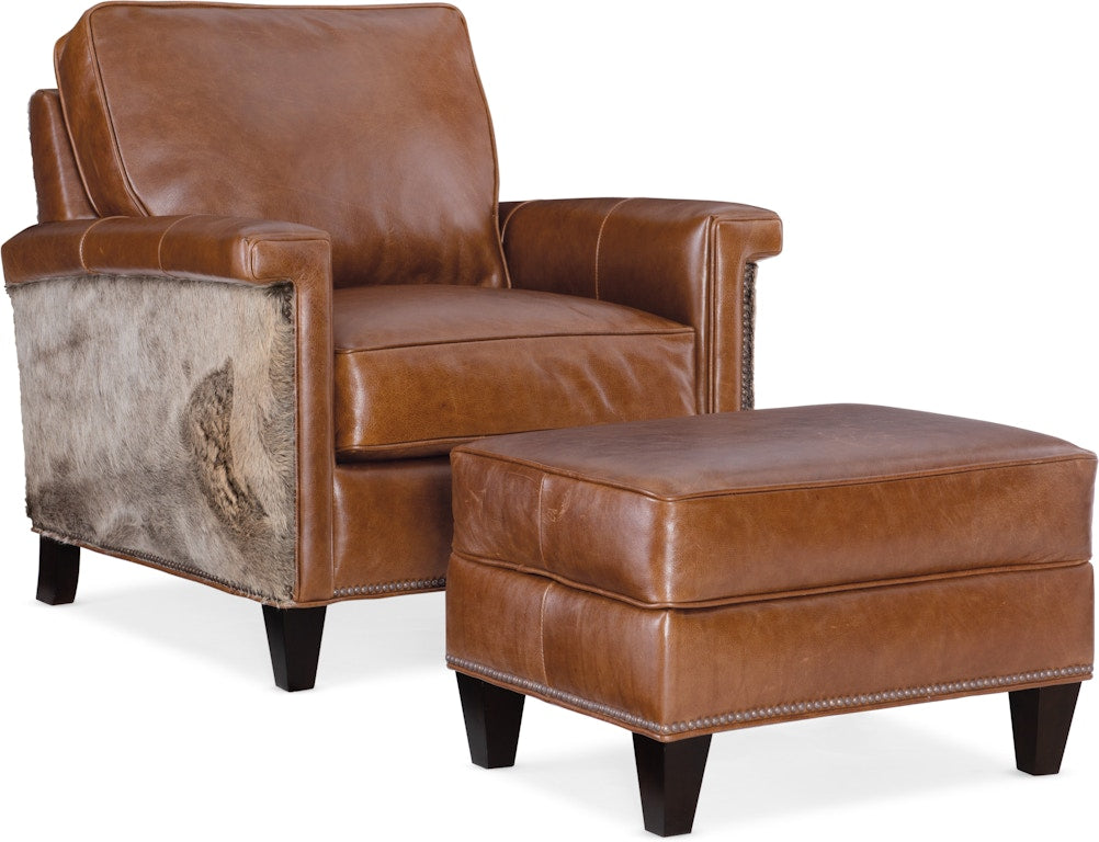 Bradington Young Mallory Ottoman 774-OT